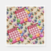 Bingo Fun Serviette (Vorderseite)
