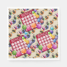 Bingo Fun Serviette