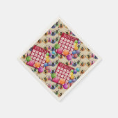 Bingo Fun Serviette (Ecke)