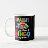Bingo Funny Grammy Is My Name Bingo Is My Game Xma Kaffeetasse (Links)