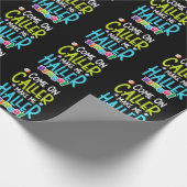 Bingo Funny Player macht mich Holler Geschenkpapier (Ecke)