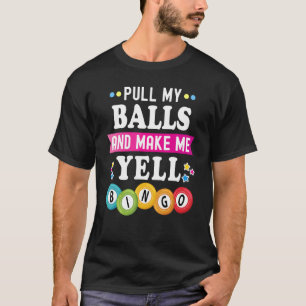 Bingo für Männer Frauen Glücksspiel Bingo Caller G T-Shirt