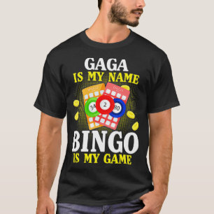 Bingo Gaga Ist Mein Name Lustiges Weihnachtsgesche T-Shirt