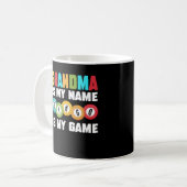 Bingo Gambling Oma Bingo Player Kaffeetasse (Vorderseite Links)