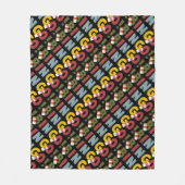 Bingo Gambling word art fleece Decke (Vorderseite)