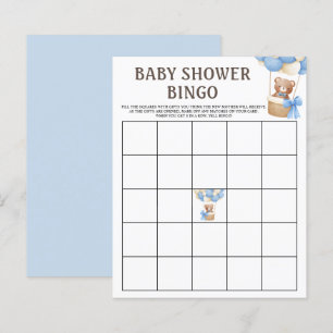 Bingo Game   Bear Balloon Boy Baby Showspiele