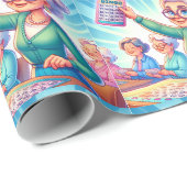 Bingo Game Jeden Anlaß Geschenkpapier (Rolleneckpunkt)