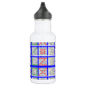 Bingo Game Patterns Large Grid Trinkflasche (Rechts)