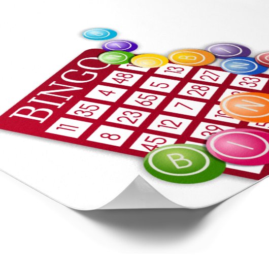 Bingo Game Poster (Ecke)