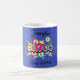BINGO Geburtstagsthema  Kaffeetasse