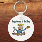 Bingo: Glück ist Schlüsselanhänger (Vorderseite)