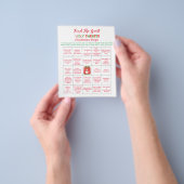 BINGO hässlicher Pullover lustiges Renntier Weihna Flyer (Gruppe)