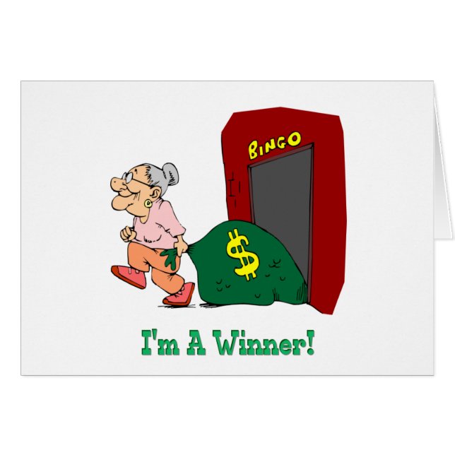 Bingo - ich bin ein Sieger (Vorderseite (Horizontal))