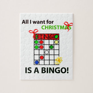BINGO Ich wollte ein Bingo zu Weihnachten Puzzle