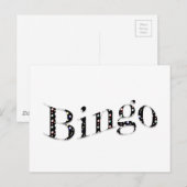 Bingo ist dein Spiel! Postkarte (Vorne/Hinten)