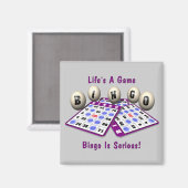 Bingo ist ernst magnet (Vorderseite/Rückseite)