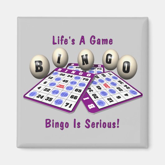 Bingo ist ernst magnet (Vorne)