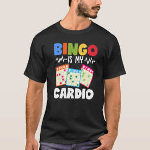Bingo ist mein Cardio Funny Lucky Gambling T-Shirt