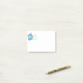 Bingo ist mein Game-o-Funny-Zitat Post-it Klebezettel (Auf Schreibtisch)