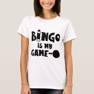 Bingo ist mein Spiel Bingo-Spieler Lustig T-Shirt