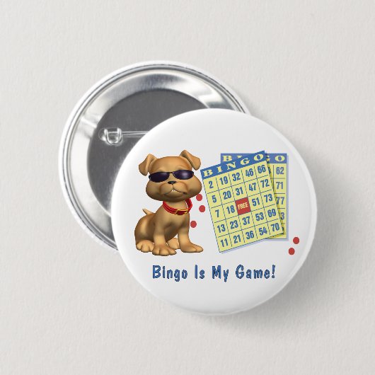Bingo ist mein Spiel! Button (Vorne & Hinten)
