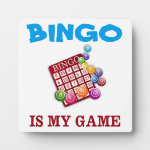 BINGO IST MEIN SPIEL FOTOPLATTE