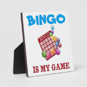 BINGO IST MEIN SPIEL FOTOPLATTE (Vorderseite)