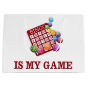 BINGO IST MEIN SPIEL GROßE GESCHENKTÜTE (Vorderseite)