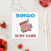 BINGO IST MEIN SPIEL SERVIETTE (Beispiel)
