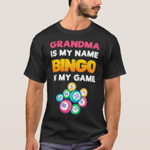 Bingo ist meine lustige Bingo Oma Spielerin Frauen T-Shirt