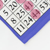 BINGO kardiert bunte glückliche Decke (Ecke)