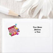 BINGO-Karte mit BINGO-Balls (Insitu)