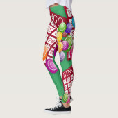 Bingo-Karten-Entwurfs-Druck-Leggings Leggings (Links)