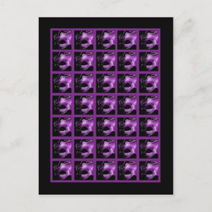 Bingo Karten Marker Mis XV Lila Flieder Schwarz