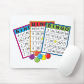 Bingo-Karten Mousepad (Mit Mouse)