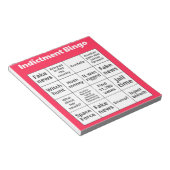 Bingo-Karten Notizblock (angewinkelt)