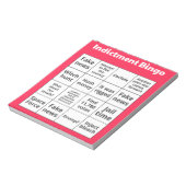 Bingo-Karten Notizblock (Rotiert)