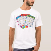 Bingo-Karten T-Shirt (Vorderseite)