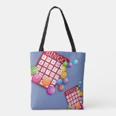 Bingo-Karten-und Tasche (Rückseite)