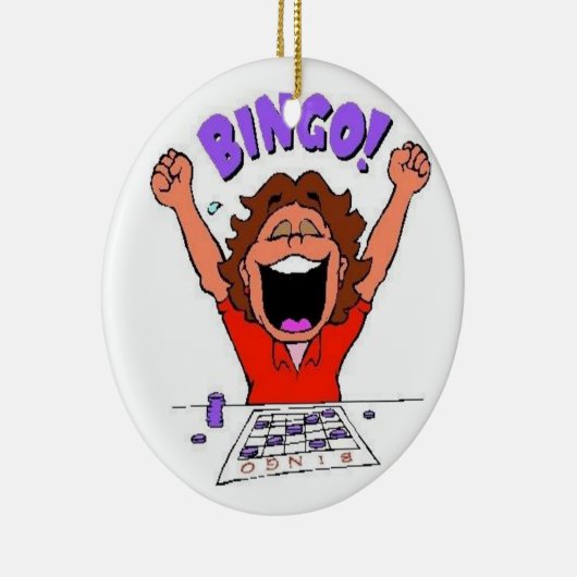 Bingo Keramikornament (Rechts)