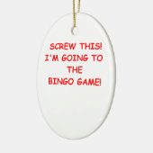 Bingo Keramikornament (Links)