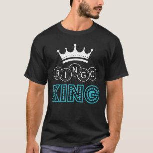 Bingo King Witty Gambling Spaß T-Shirt