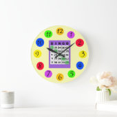 BINGO Kitchen Große Wanduhr (Zuhause)