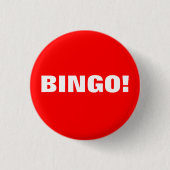 BINGO! Knopf Button (Vorderseite)