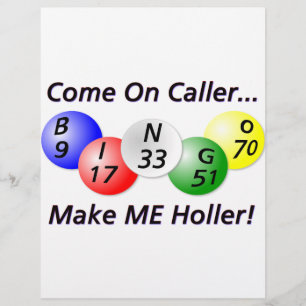 Bingo! Komm schon Anrufer, mach mir Holler!