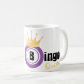 Bingo-Königin Kaffeetasse (VorderseiteRechts)