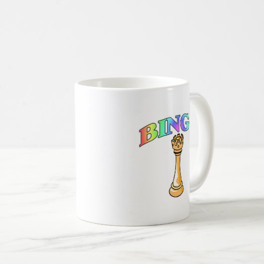 Bingo-Königin Kaffeetasse (VorderseiteRechts)