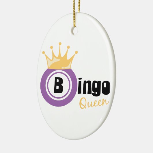 Bingo-Königin Keramikornament (Links)