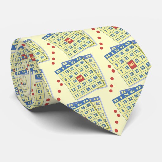 Bingo-Krawatte Krawatte (Gerollt)
