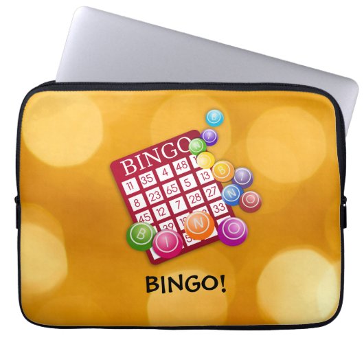 Bingo! Laptopschutzhülle (Vorderseite)